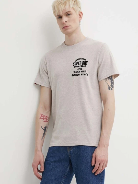 Zdjęcie produktu Superdry t-shirt beżowy