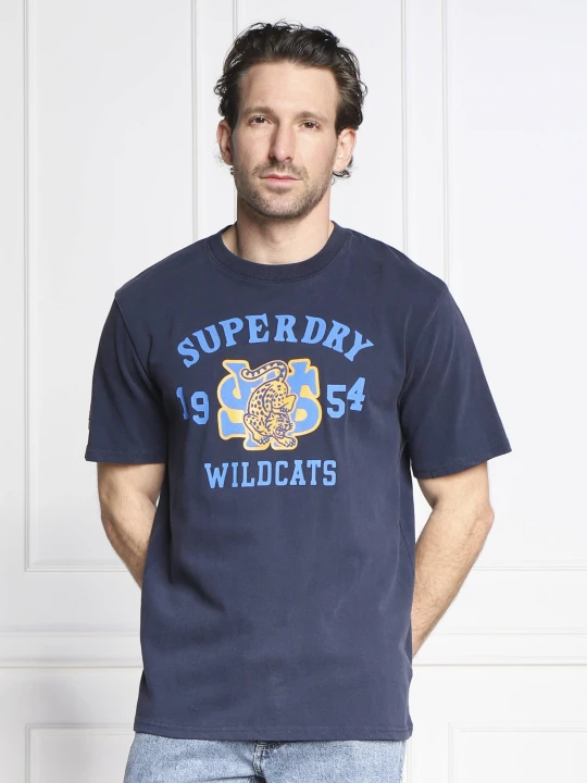 Zdjęcie produktu Superdry T-shirt | Regular Fit granatowy