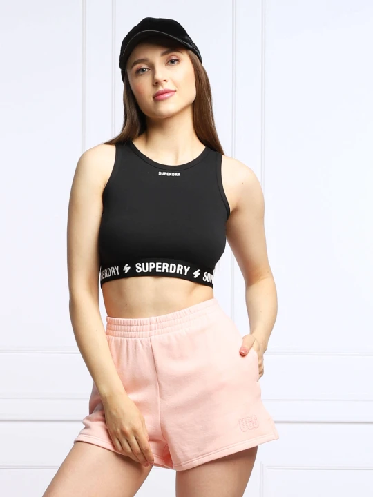 Zdjęcie produktu Superdry Top | Cropped Fit czarny
