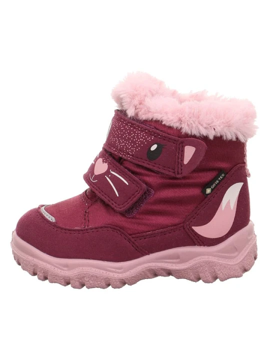 Zdjęcie produktu superfit Botki zimowe "Husky+" w kolorze czerwonym rozmiar: 30