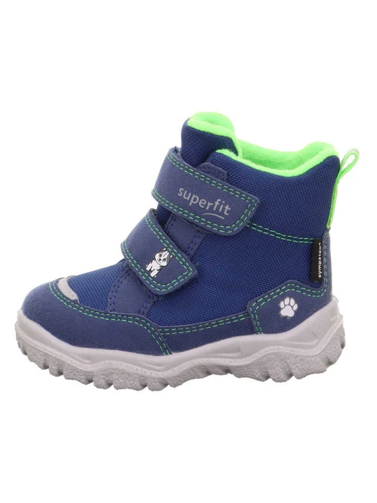 Zdjęcie produktu superfit Botki zimowe "Husky" w kolorze niebieskim rozmiar: 28