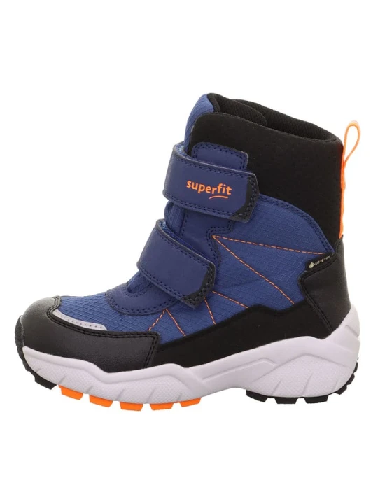 Zdjęcie produktu superfit Botki zimowe w kolorze niebiesko-granatowym rozmiar: 25