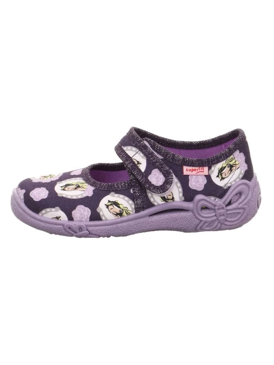 Zdjęcie produktu superfit Kapcie "Belinda" w kolorze fioletowym rozmiar: 31