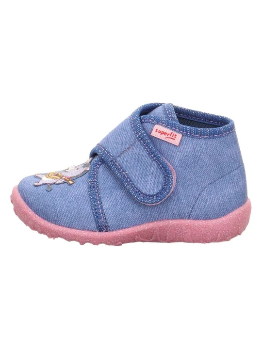 Zdjęcie produktu superfit Kapcie "Spotty" w kolorze fioletowym rozmiar: 23