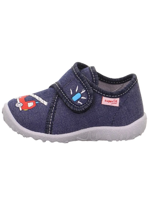Zdjęcie produktu superfit Kapcie "Spotty" w kolorze granatowym rozmiar: 21