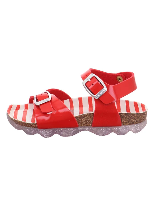 Zdjęcie produktu superfit Sandały "Jellies" w kolorze czerwonym rozmiar: 28
