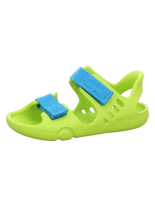 Zdjęcie produktu superfit Sandały "Splash" w kolorze zielonym rozmiar: 35
