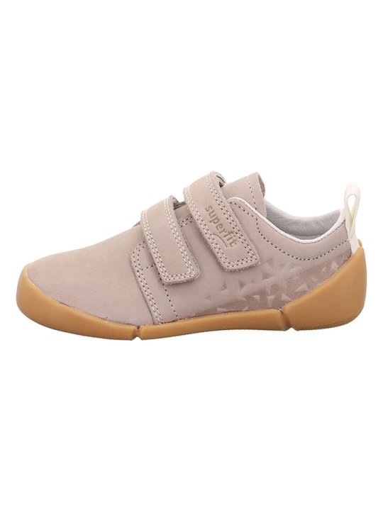 Zdjęcie produktu superfit Skórzane buty barefoot "Vento" w kolorze jasnoróżowym rozmiar: 31