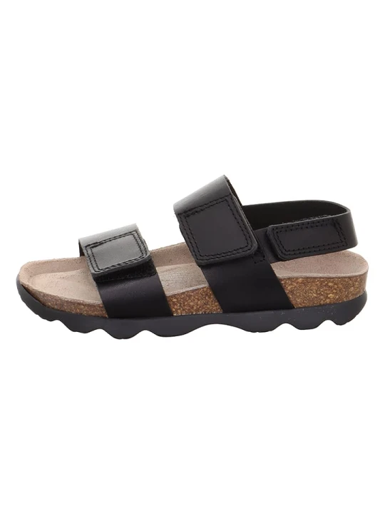 Zdjęcie produktu superfit Skórzane sandały "Jellies" w kolorze czarnym rozmiar: 28
