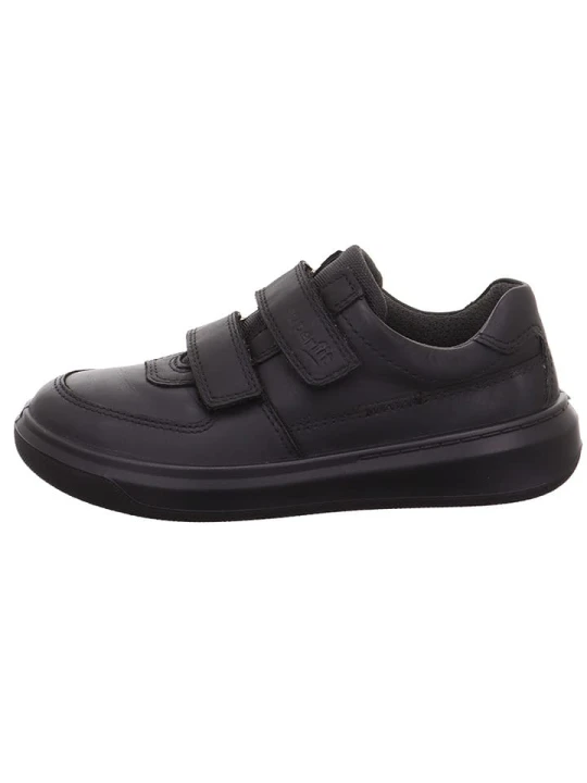 Zdjęcie produktu superfit Skórzane sneakersy "Cosmo" w kolorze czarnym rozmiar: 29