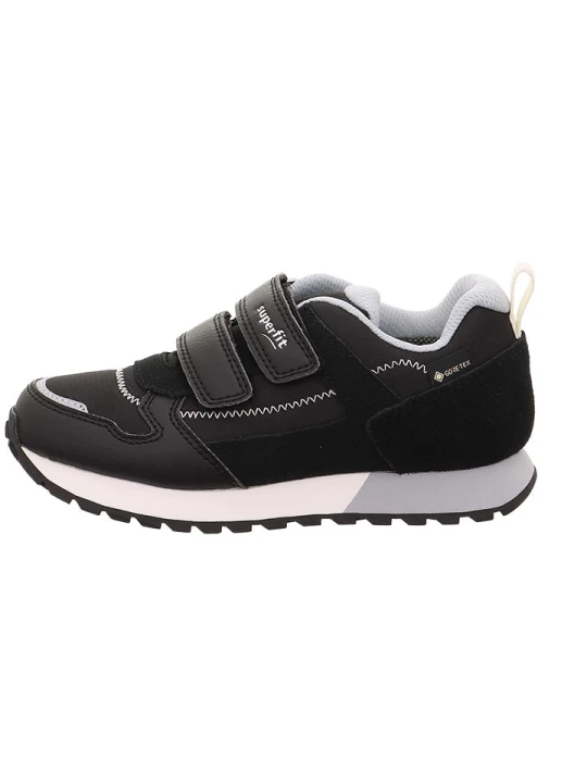 Zdjęcie produktu superfit Skórzane sneakersy "Dash" w kolorze czarno-białym rozmiar: 35