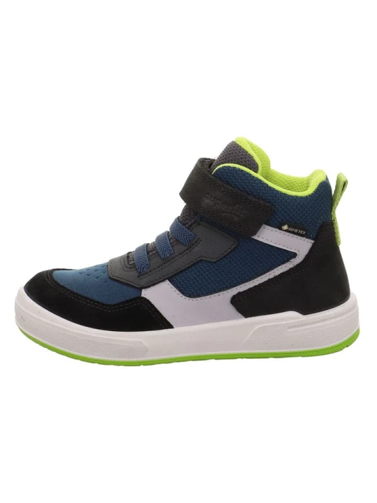 Zdjęcie produktu superfit Skórzane sneakersy "Maverick" w kolorze granatowym rozmiar: 39