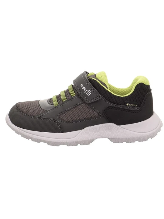 Zdjęcie produktu superfit Skórzane sneakersy "Rush" w kolorze antracytowym rozmiar: 23