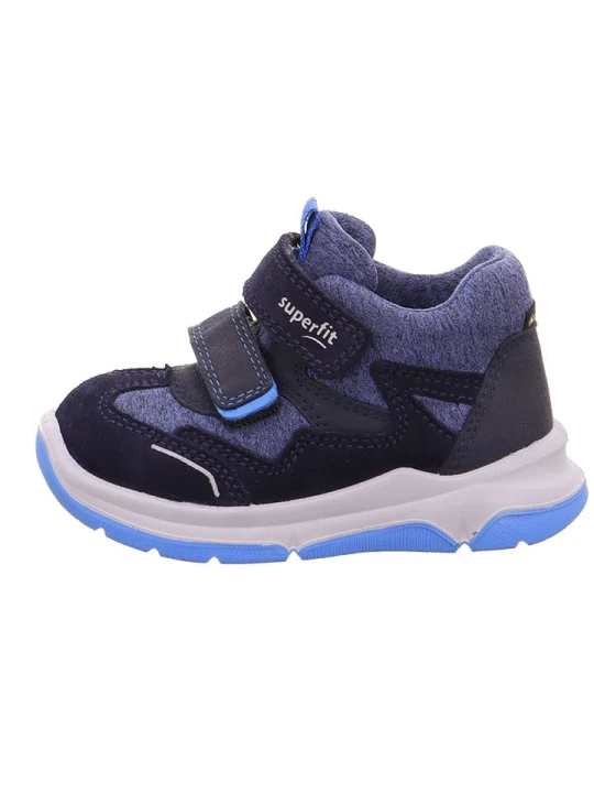 Zdjęcie produktu superfit Skórzane sneakersy w kolorze granatowym rozmiar: 20