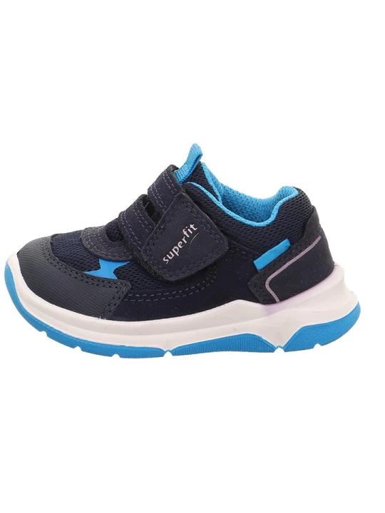 Zdjęcie produktu superfit Sneakersy "Cooper" w kolorze błękitno-czarnym rozmiar: 20