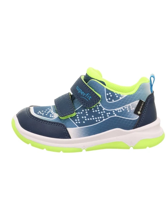 Zdjęcie produktu superfit Sneakersy "Cooper" w kolorze granatowo-zielono-białym rozmiar: 21