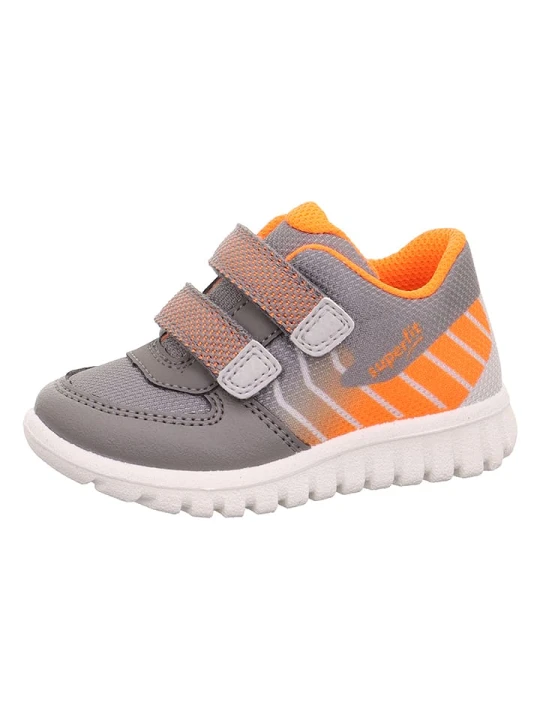 Zdjęcie produktu superfit Sneakersy "Sport 7" w kolorze szaro-pomarańczowym rozmiar: 30