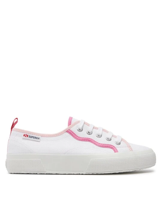 Zdjęcie produktu Superga Sneakersy Curly Bindings 2750 S8138NW Biały