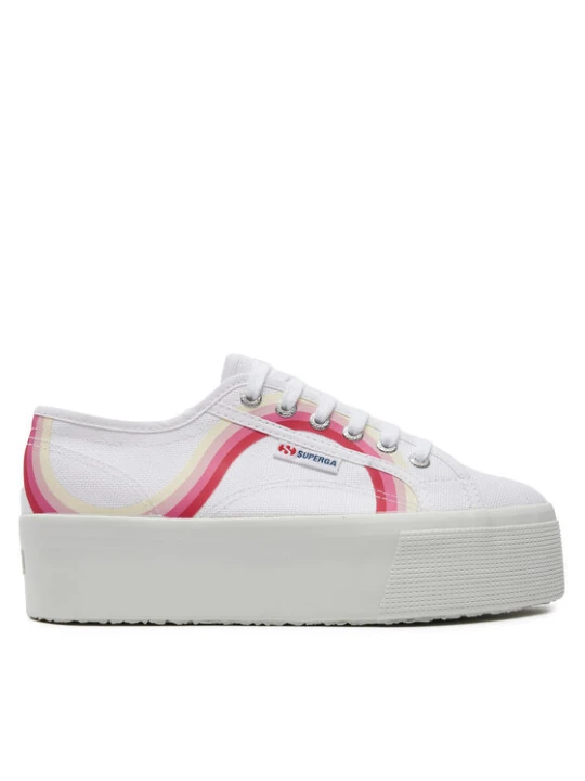 Zdjęcie produktu Superga Tenisówki Round Stripes 2790 S4128TW Biały