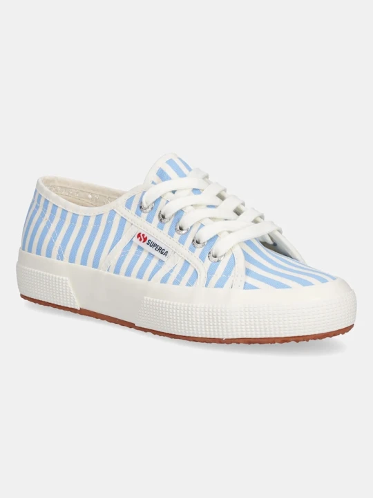 Zdjęcie produktu Superga tenisówki STRIPES PRINT niebieski