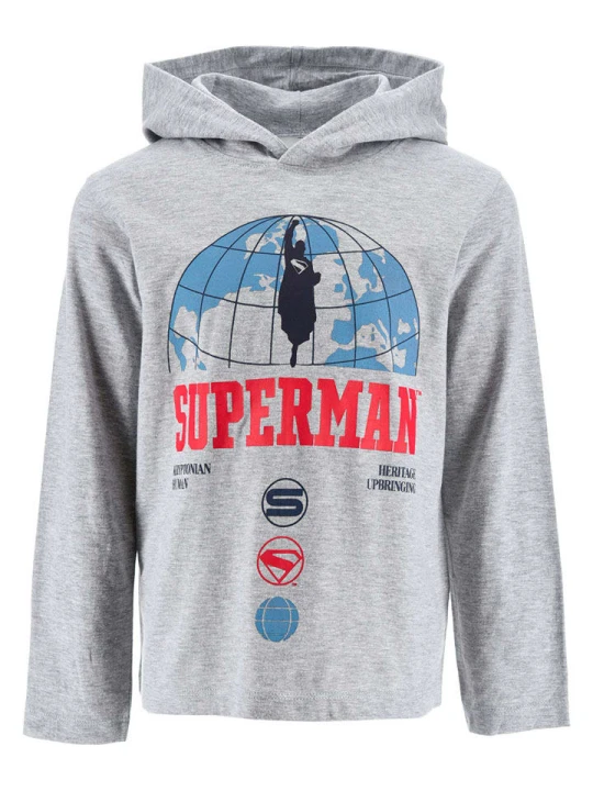 Zdjęcie produktu Superman Bluza "Spiderman" w kolorze szarym rozmiar: 104