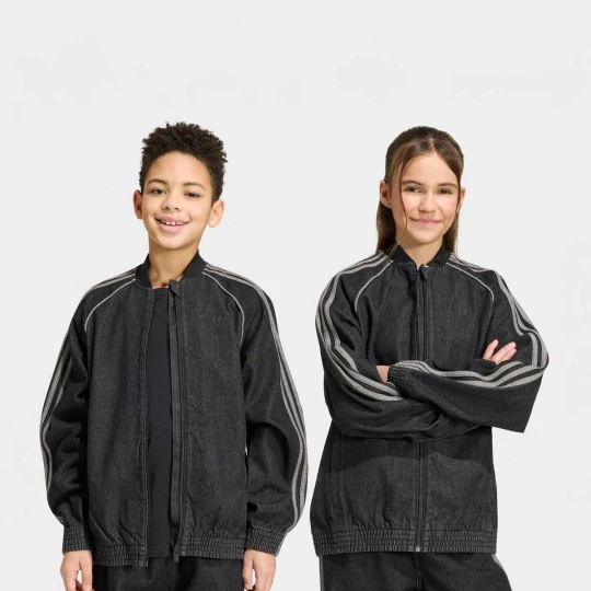 Zdjęcie produktu Superstar Loose Denim Track Top adidas Originals czarny