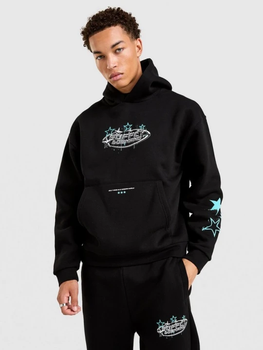 Zdjęcie produktu Supply&demand Bluza Z Kapturem Brooklyn Hd Blk-Blk Supply & Demand czarny