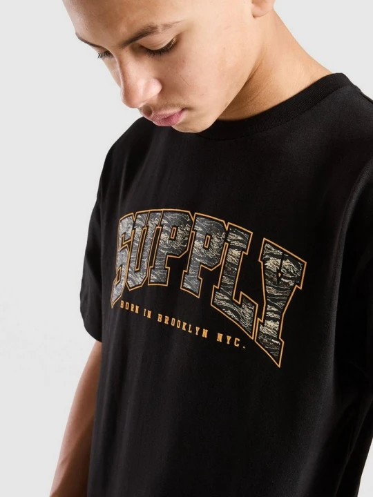 Zdjęcie produktu Supply&demand T-Shirt Brickshaw Supply & Demand czarny