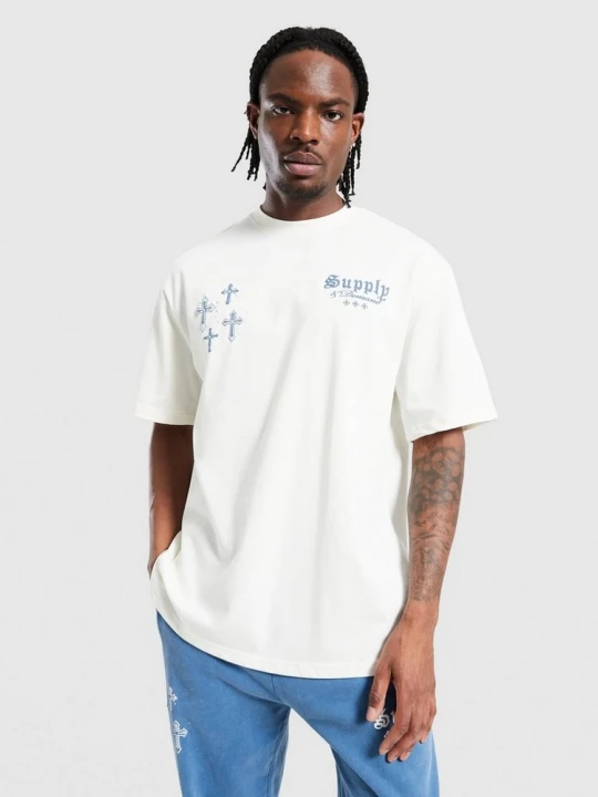 Zdjęcie produktu Supply&demand T-Shirt Crosses Supply & Demand biały