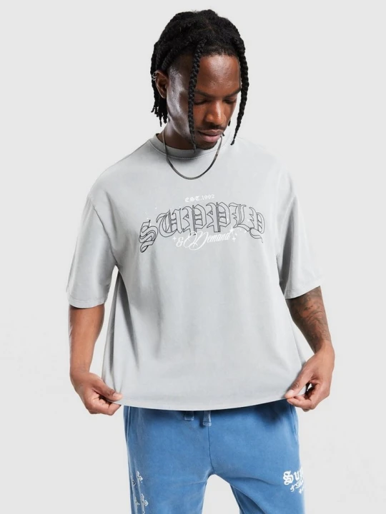 Zdjęcie produktu Supply&demand T-Shirt Gamer Supply & Demand szary