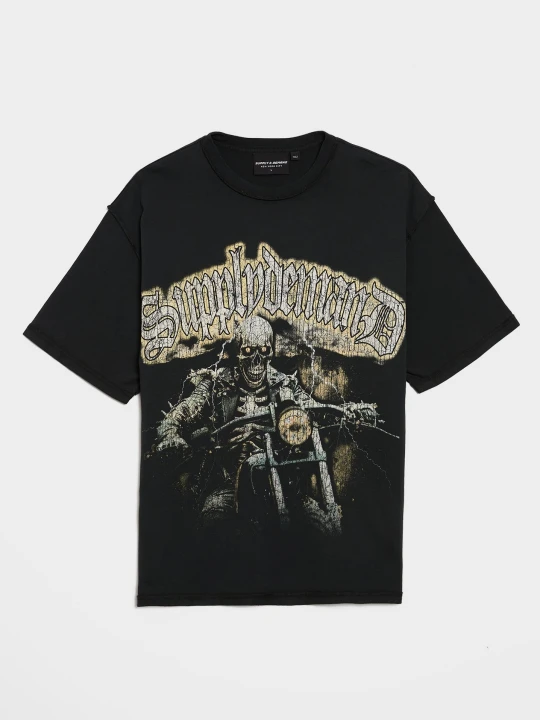 Zdjęcie produktu Supply & Demand T Shirt Structure czarny
