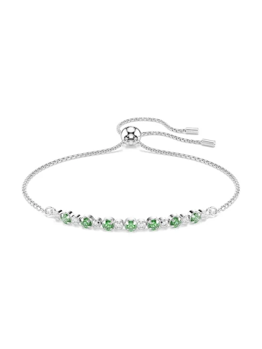 Zdjęcie produktu Swarovski bransoletka damska metalowa z cyrkonią MATRIX zielony