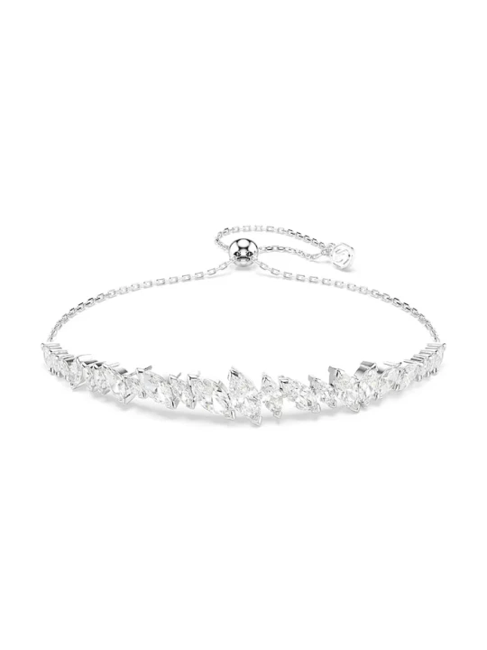Zdjęcie produktu Swarovski bransoletka damska metalowa z cyrkonią MESMERA srebrny