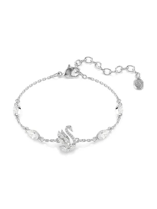 Zdjęcie produktu Swarovski bransoletka damska metalowa z cyrkonią srebrny