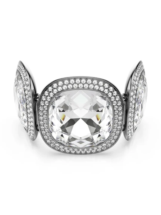 Zdjęcie produktu Swarovski bransoletka damska metalowa z kryształem Swarovski UNA srebrny