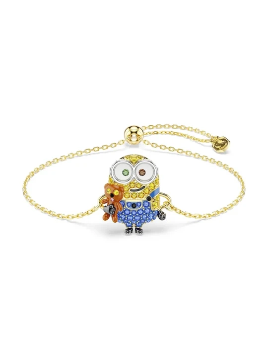 Zdjęcie produktu Swarovski bransoletka damska pozłacana kryształ Swarovski MINIONS złoty