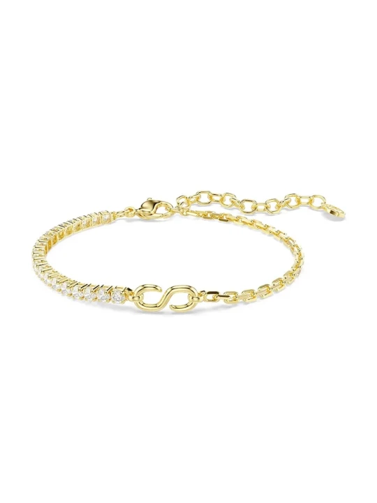 Zdjęcie produktu Swarovski bransoletka damska pozłacana z cyrkonią MATRIX złoty