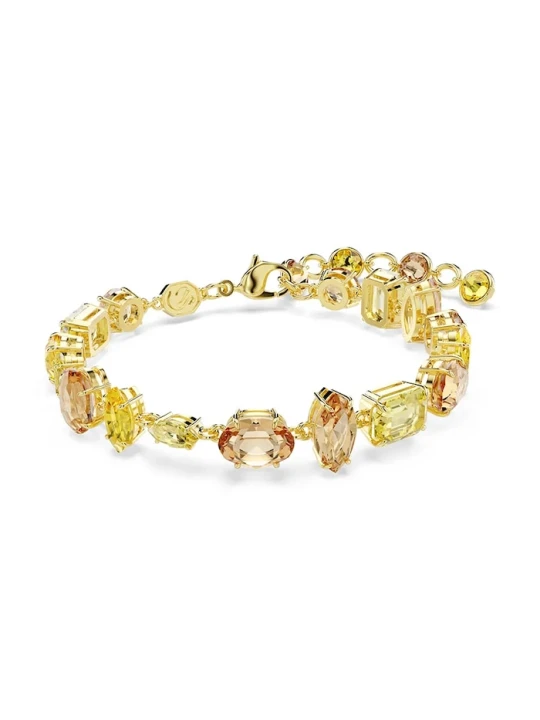 Zdjęcie produktu Swarovski bransoletka damska pozłacana z kryształem Swarovski GEMA żółty