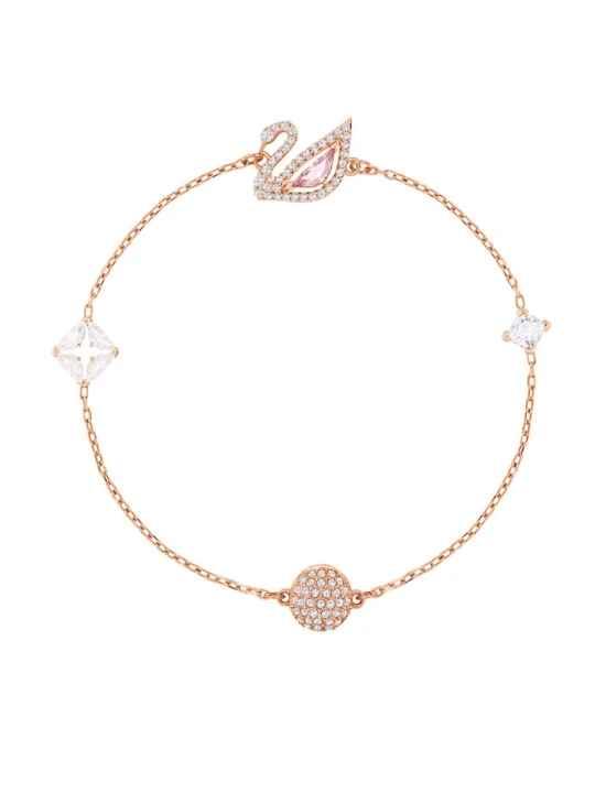 Zdjęcie produktu Swarovski - Bransoletka DAZZLING SWAN 5472271 złoty