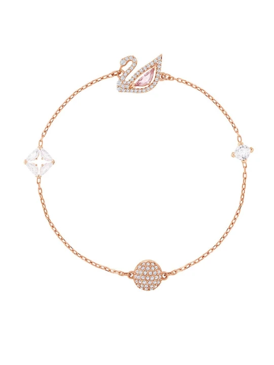 Zdjęcie produktu Swarovski - Bransoletka DAZZLING SWAN 5485877 złoty