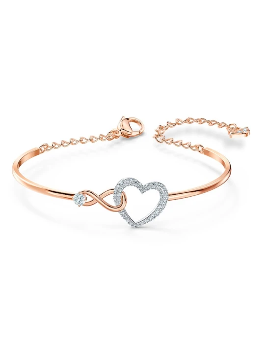 Zdjęcie produktu Swarovski - Bransoletka Infinity 5518869 złoty