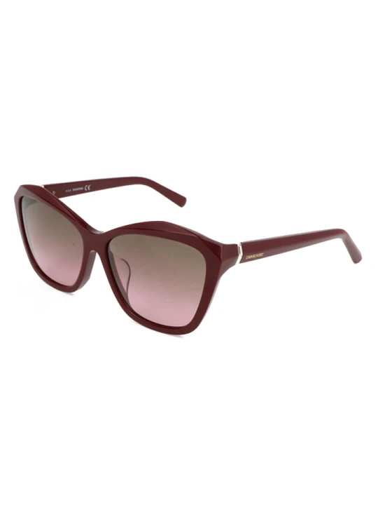 Zdjęcie produktu Swarovski Damskie okulary przeciwsłoneczne w kolorze bordowo-zielono-jasnoróżowym rozmiar: 59
