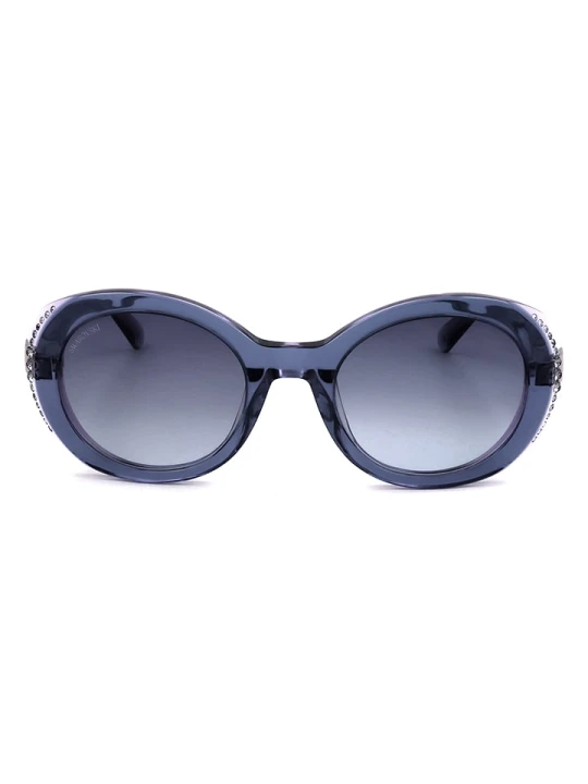 Zdjęcie produktu Swarovski Damskie okulary przeciwsłoneczne w kolorze niebieskim rozmiar: 50