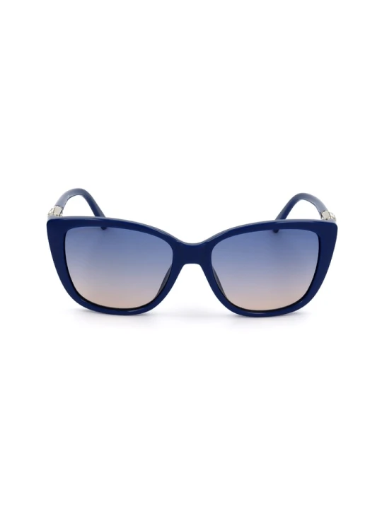 Zdjęcie produktu Swarovski Damskie okulary przeciwsłoneczne w kolorze niebieskim rozmiar: 54