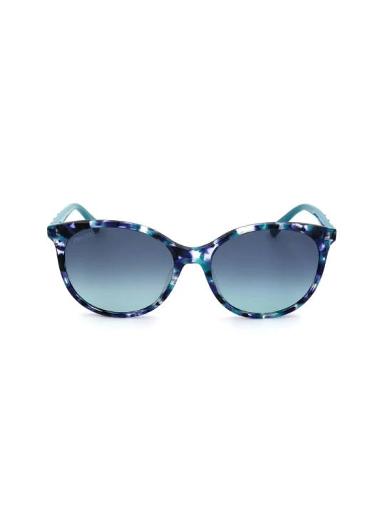 Zdjęcie produktu Swarovski Damskie okulary przeciwsłoneczne w kolorze niebiesko-turkusowym rozmiar: 56