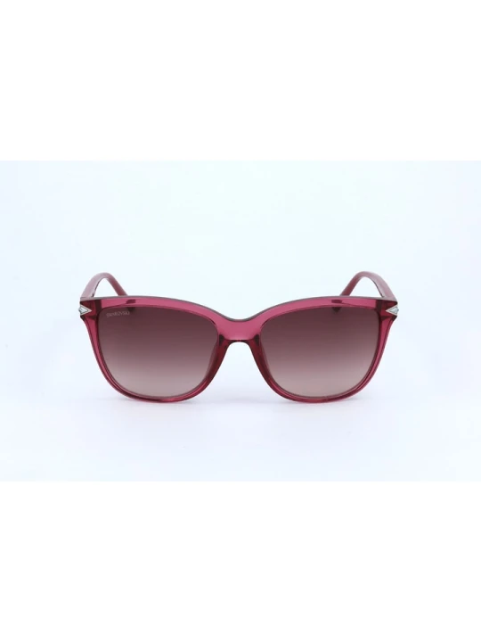 Zdjęcie produktu Swarovski Damskie okulary przeciwsłoneczne w kolorze różowo-brązowym rozmiar: 55