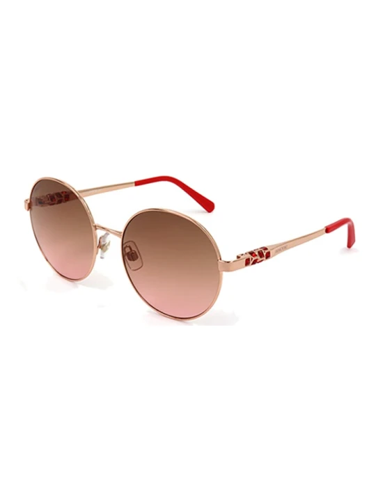 Zdjęcie produktu Swarovski Damskie okulary przeciwsłoneczne w kolorze różowozłoto-czerwono-brązowym rozmiar: 55