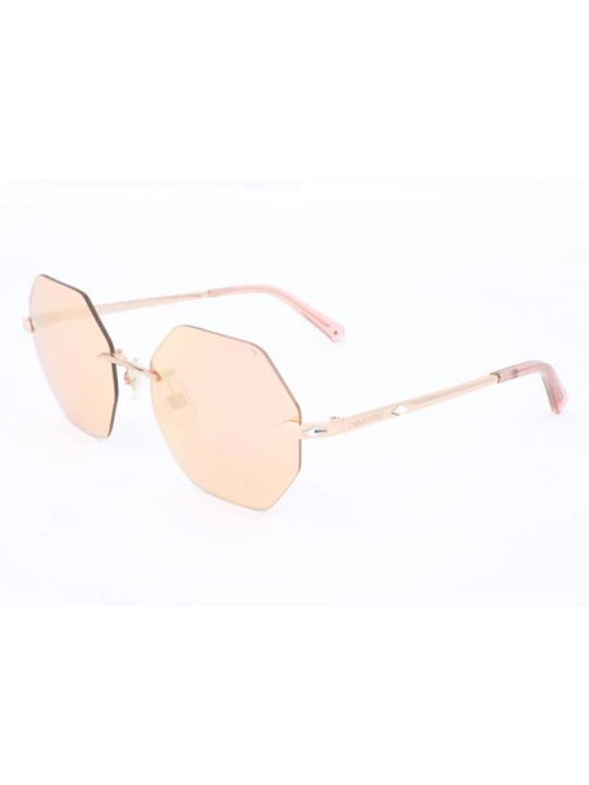 Zdjęcie produktu Swarovski Damskie okulary przeciwsłoneczne w kolorze różowozłotym rozmiar: 56