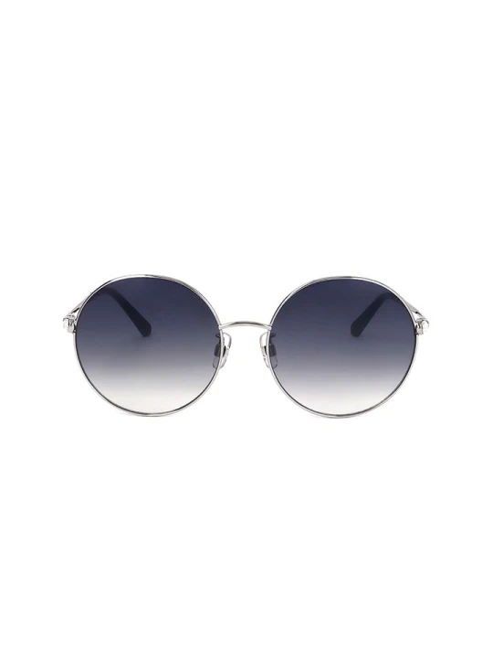 Zdjęcie produktu Swarovski Damskie okulary przeciwsłoneczne w kolorze srebrno-granatowym rozmiar: 59