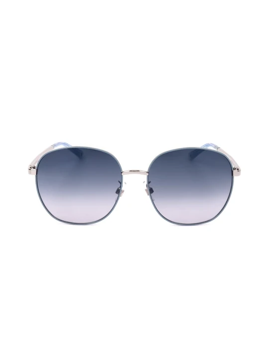 Zdjęcie produktu Swarovski Damskie okulary przeciwsłoneczne w kolorze srebrno-niebieskim rozmiar: 59